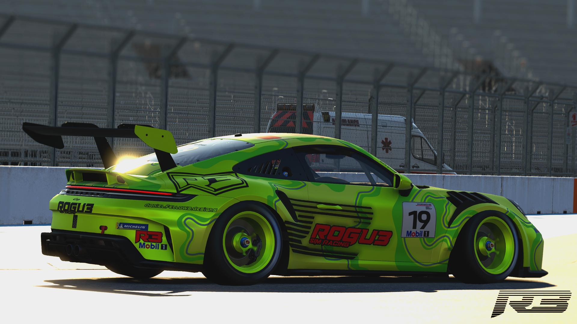 Preview of Porsche Cup | Rogue Sim Racing Livery  by Daniel Fellows