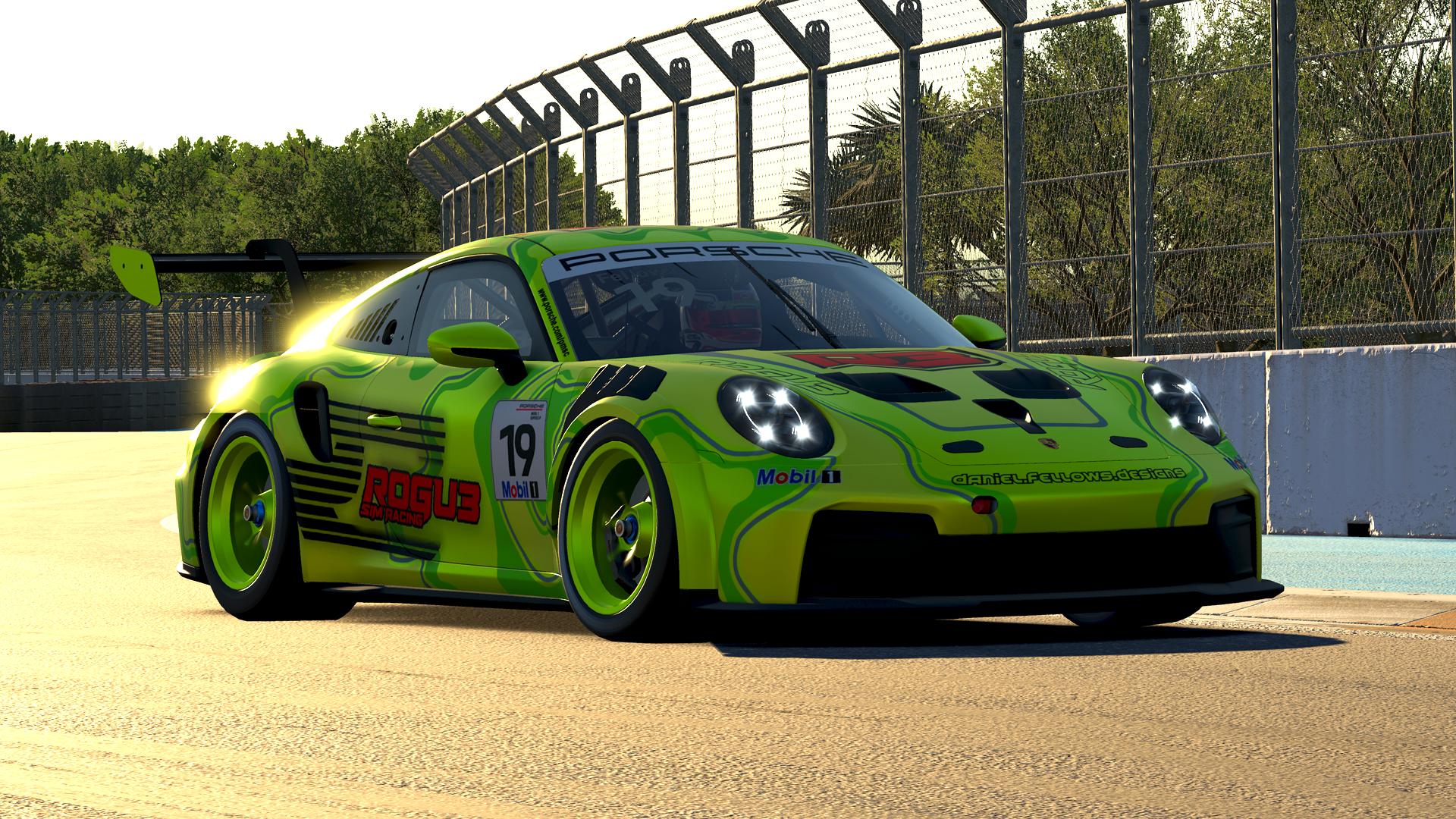Preview of Porsche Cup | Rogue Sim Racing Livery  by Daniel Fellows
