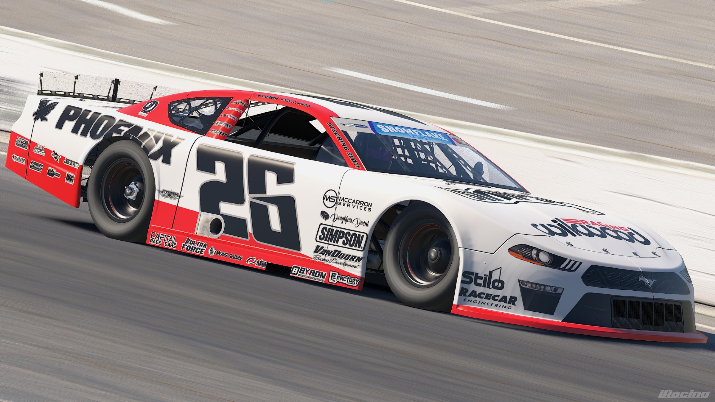 Preview of Bubba Pollard 2025 Snowflake 125 Replica (Custom #) by Austin Cook3