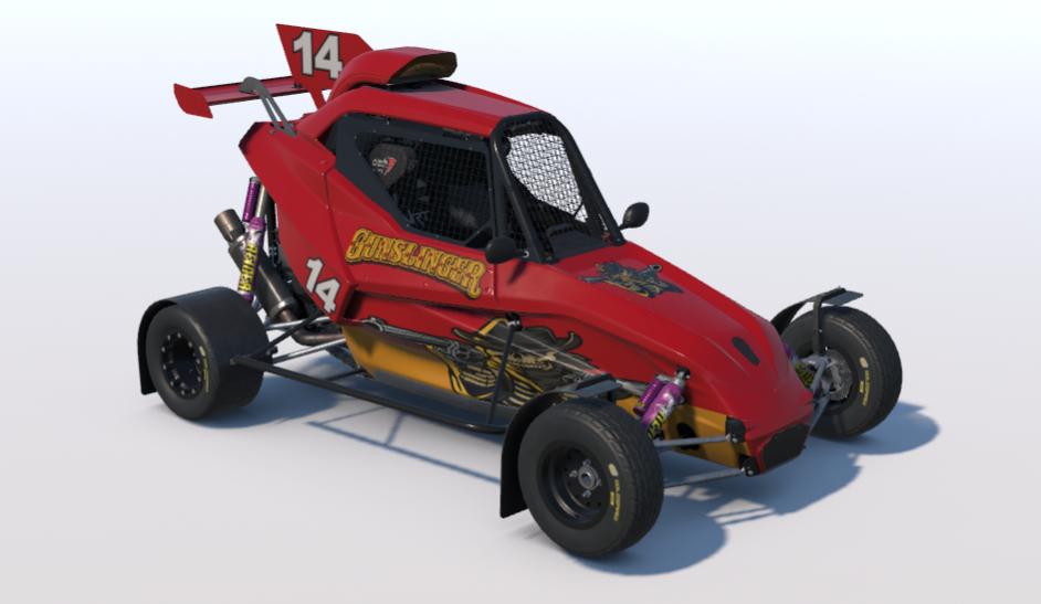 Preview of The Gunslinger FIA Cross Car by Christian Shriver