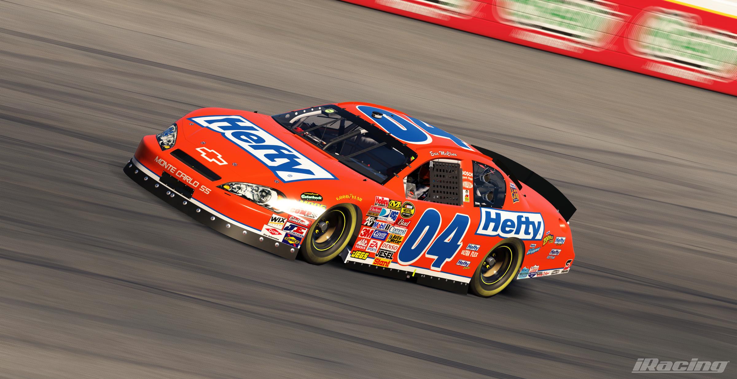 Preview of #04 Eric McClure 2007 Hefty Chevrolet Monte Carlo by Tyler King