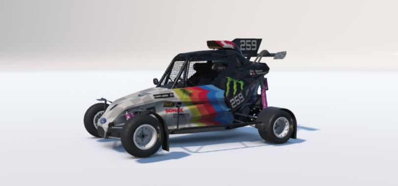 Preview of Ken Block Troy Lee Design FIA Cross Car by Aidan Irvin