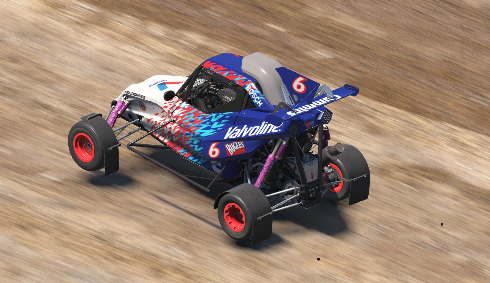 Preview of Mark Martin Valvoline Cross Car by Jaxson Albin