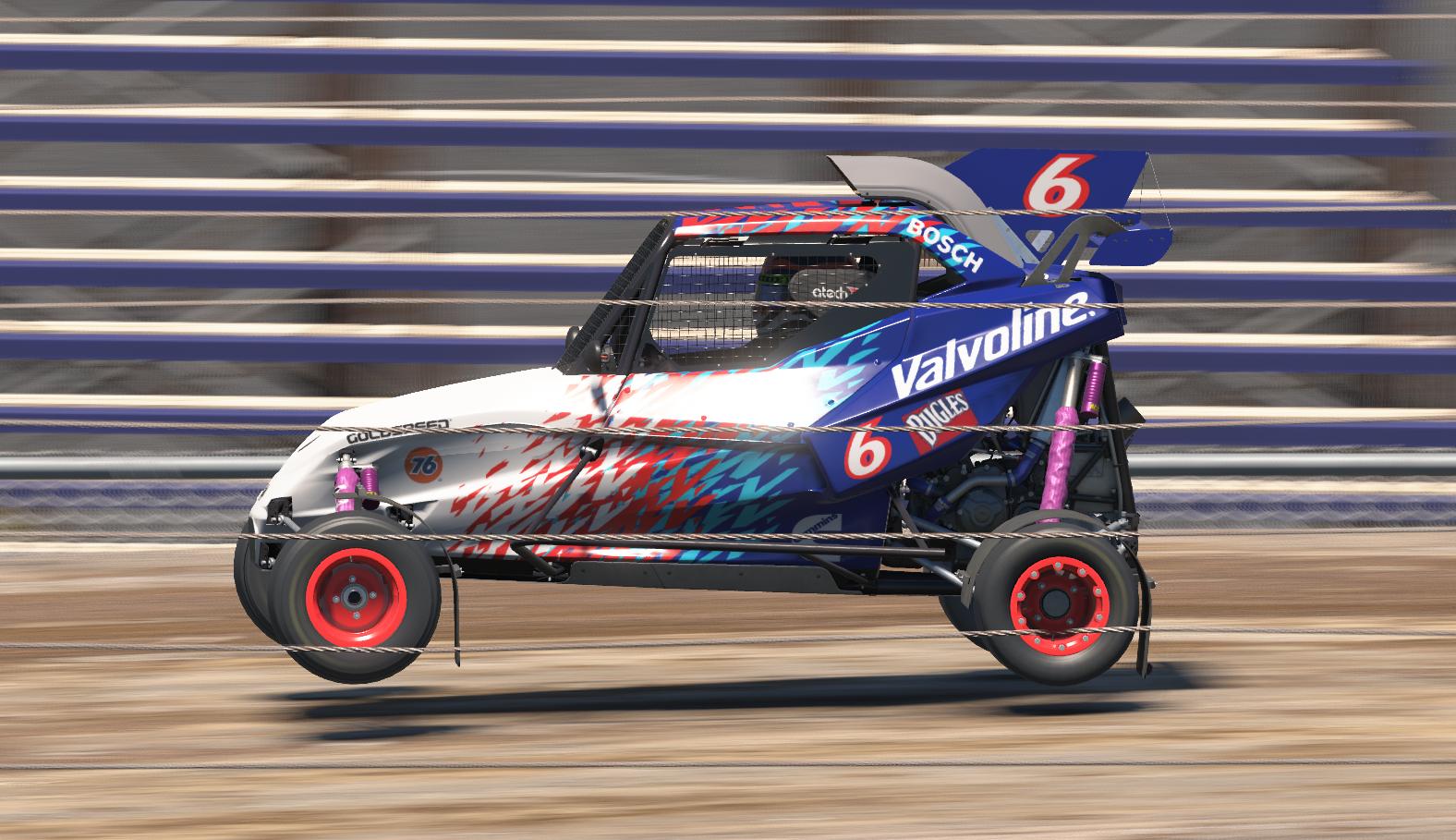 Preview of Mark Martin Valvoline Cross Car by Jaxson Albin