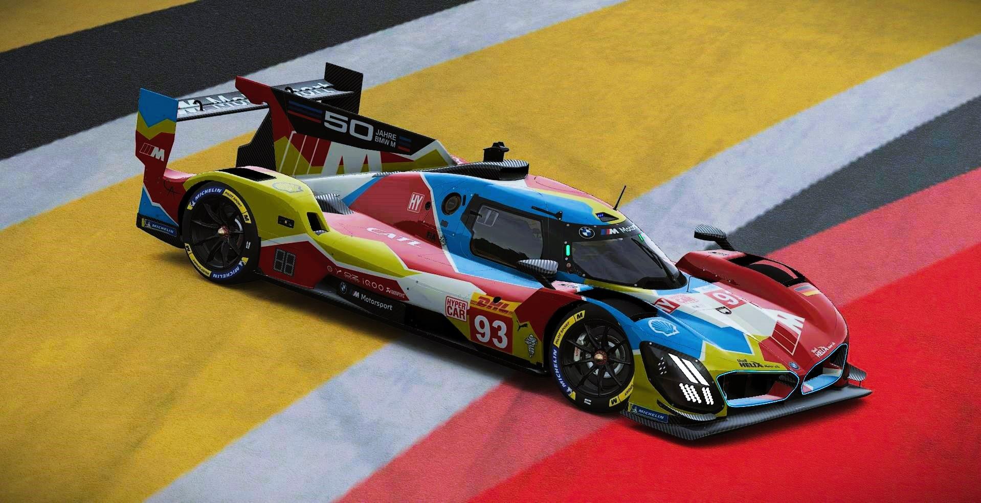 Preview of Sean Bull Design - BMW M Hybrid V8 Alexander Calder Art Car Homage by Samuel J Ball