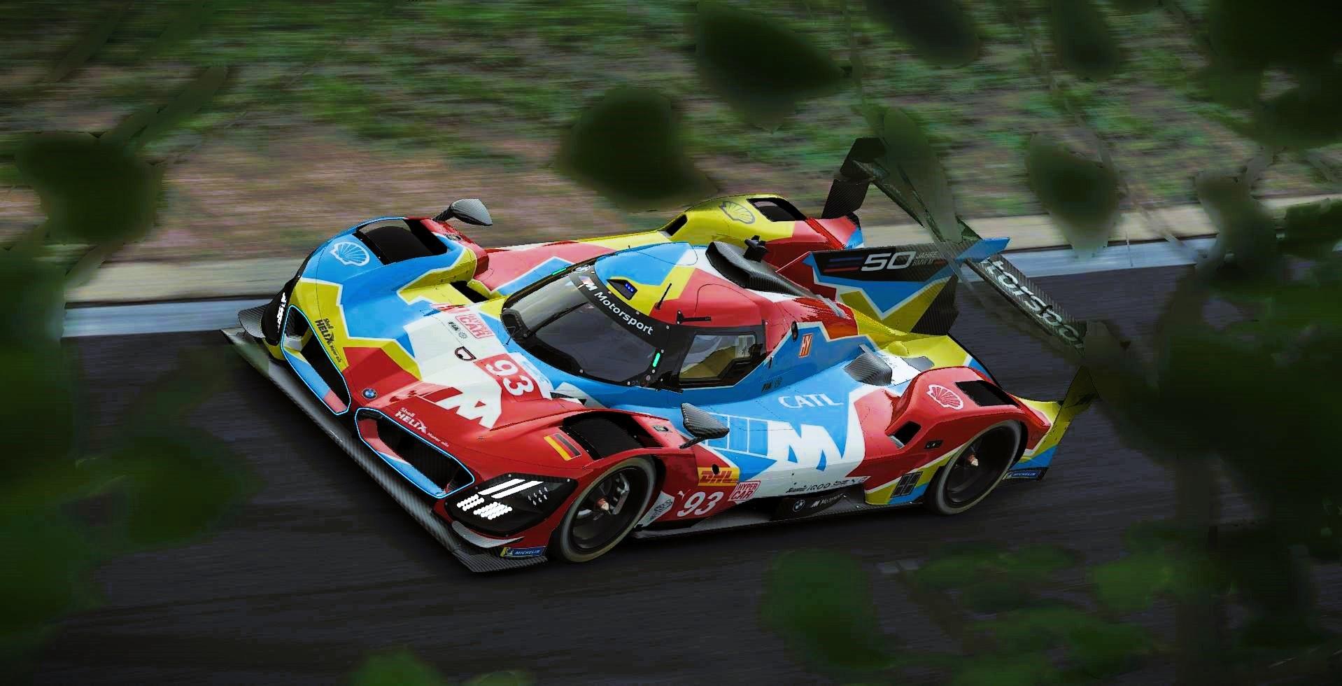 Preview of Sean Bull Design - BMW M Hybrid V8 Alexander Calder Art Car Homage by Samuel J Ball