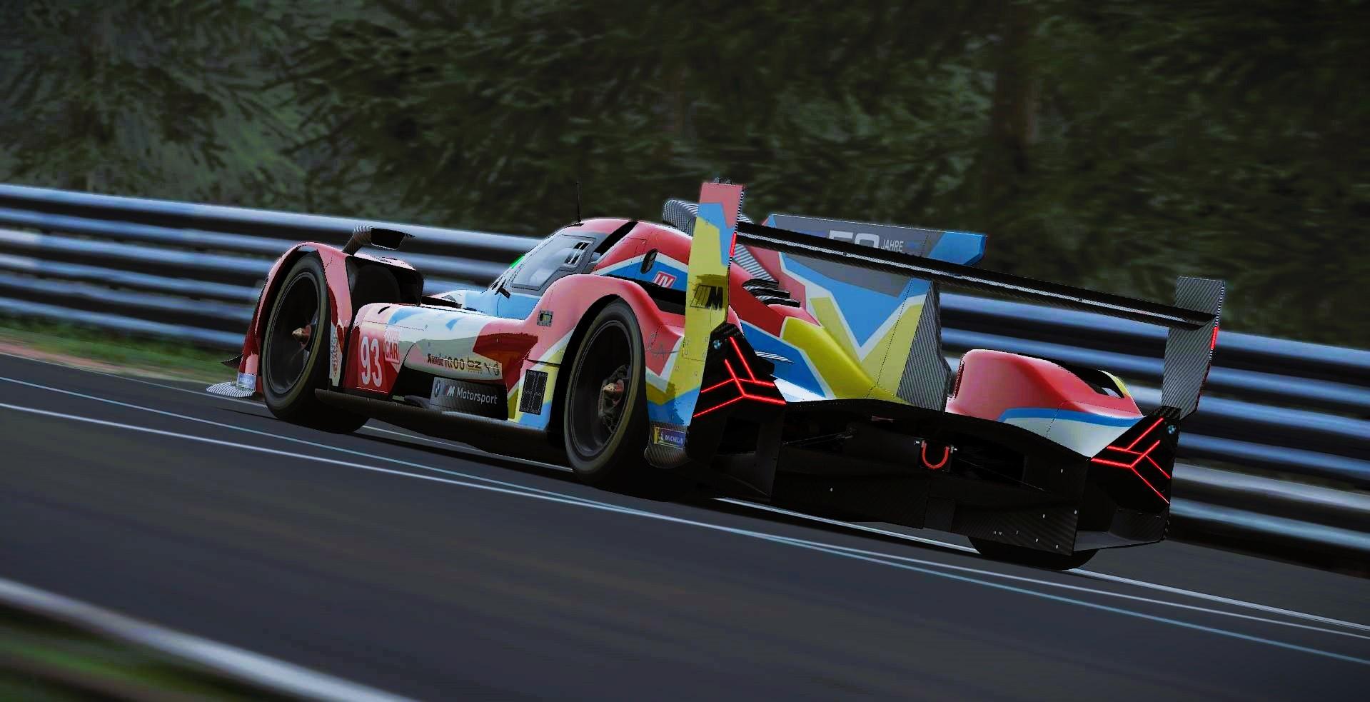 Preview of Sean Bull Design - BMW M Hybrid V8 Alexander Calder Art Car Homage by Samuel J Ball
