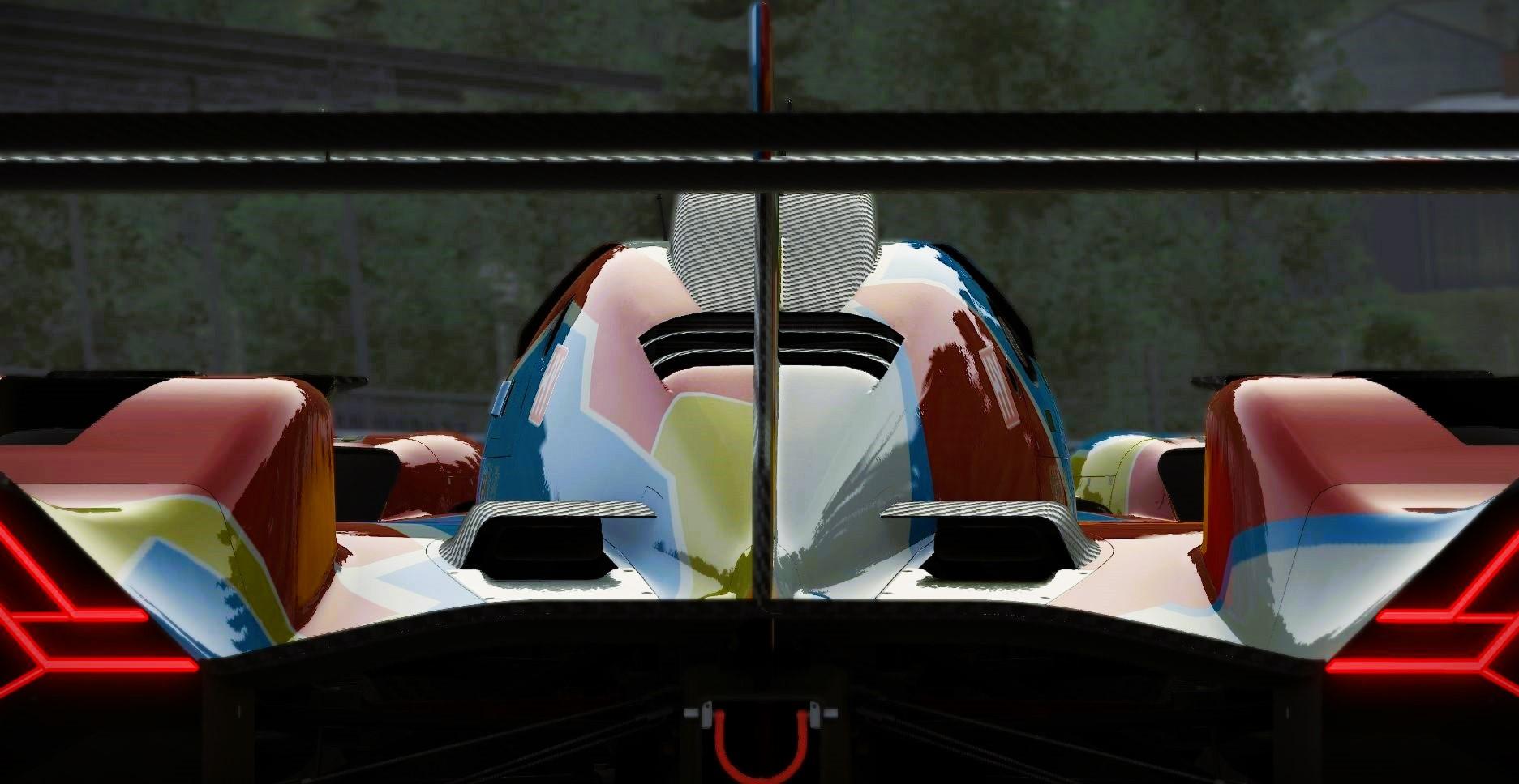 Preview of Sean Bull Design - BMW M Hybrid V8 Alexander Calder Art Car Homage by Samuel J Ball