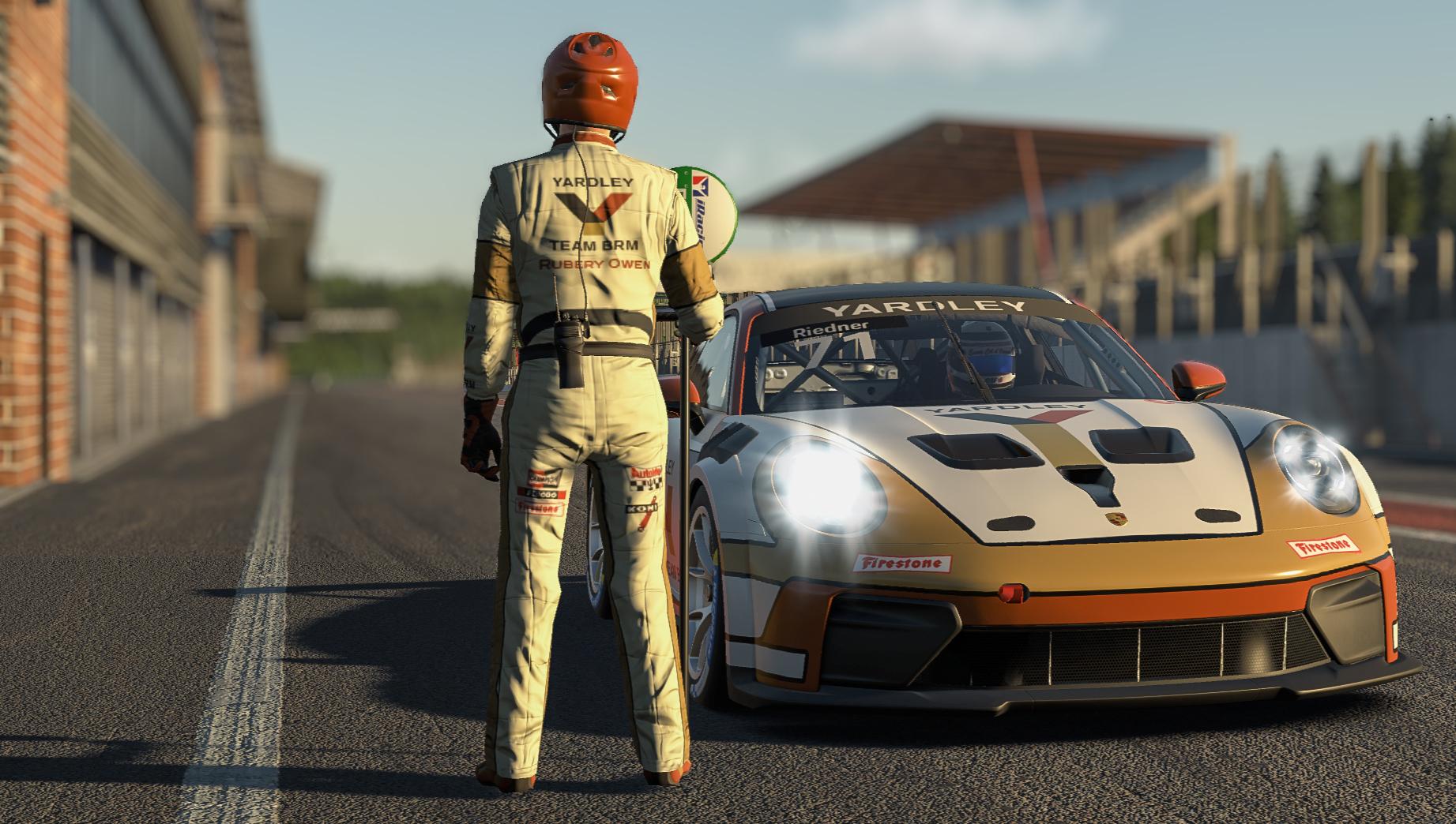 Preview of Driver suit Yardley BRM 1971 by Mike Riedner