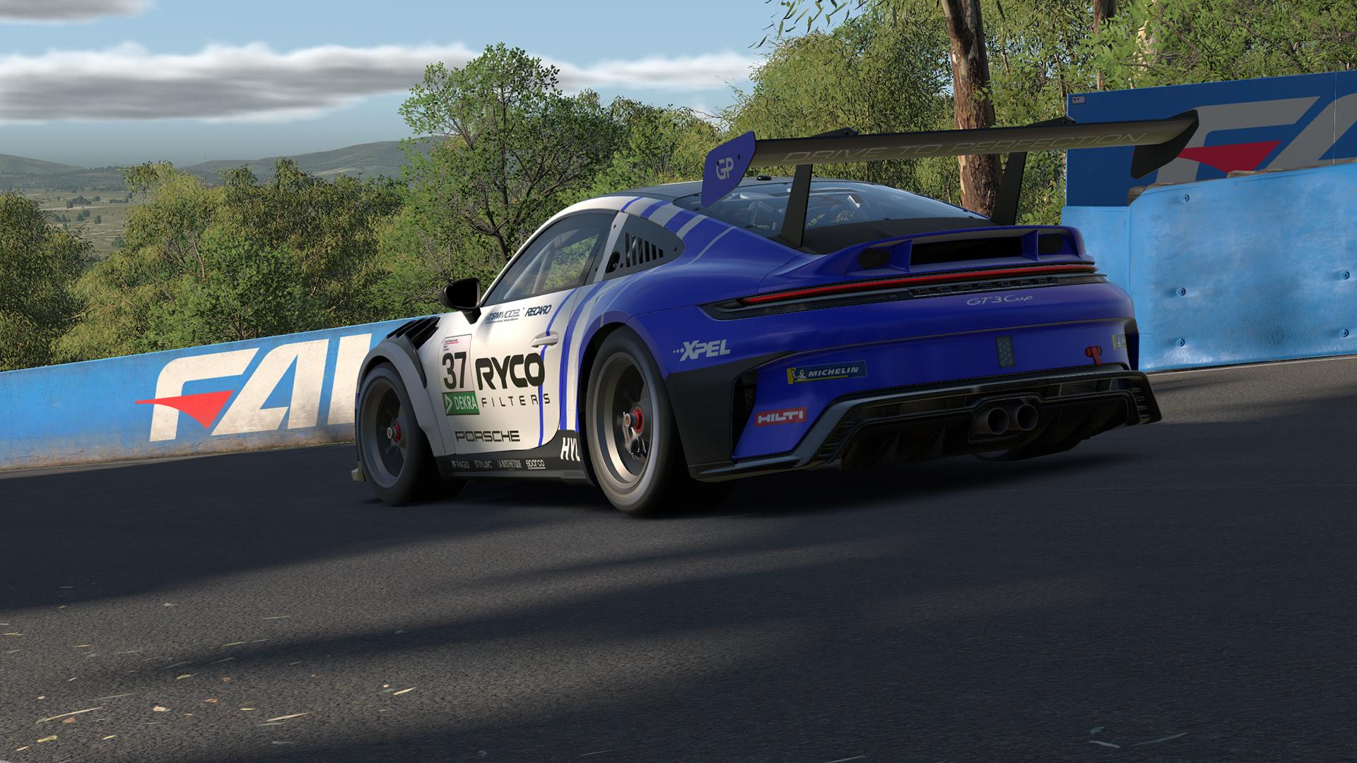 Preview of Porsche 991 Cup (992.2) - Ryco (Blue and White) by Rick Van Put