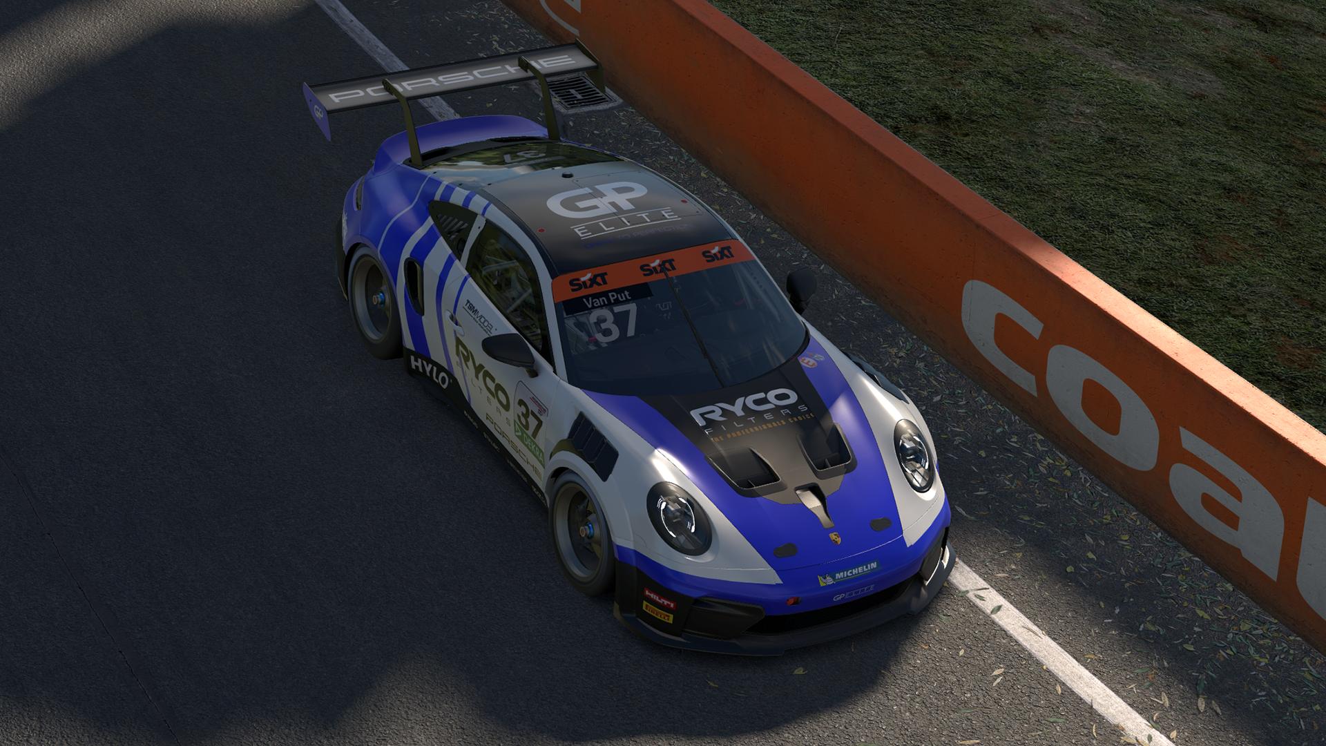 Preview of Porsche 991 Cup (992.2) - Ryco (Blue and White) by Rick Van Put