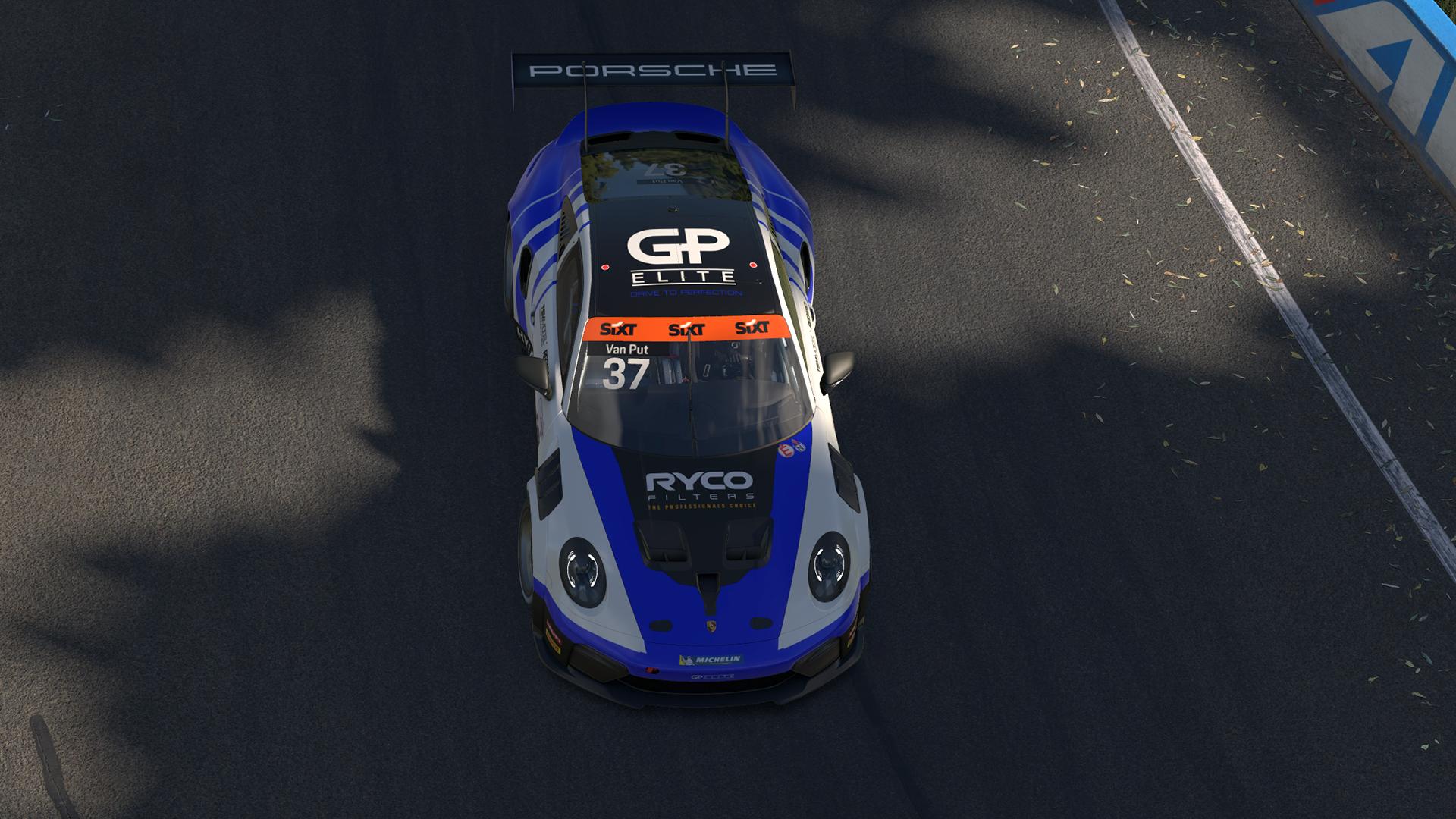 Preview of Porsche 991 Cup (992.2) - Ryco (Blue and White) by Rick Van Put