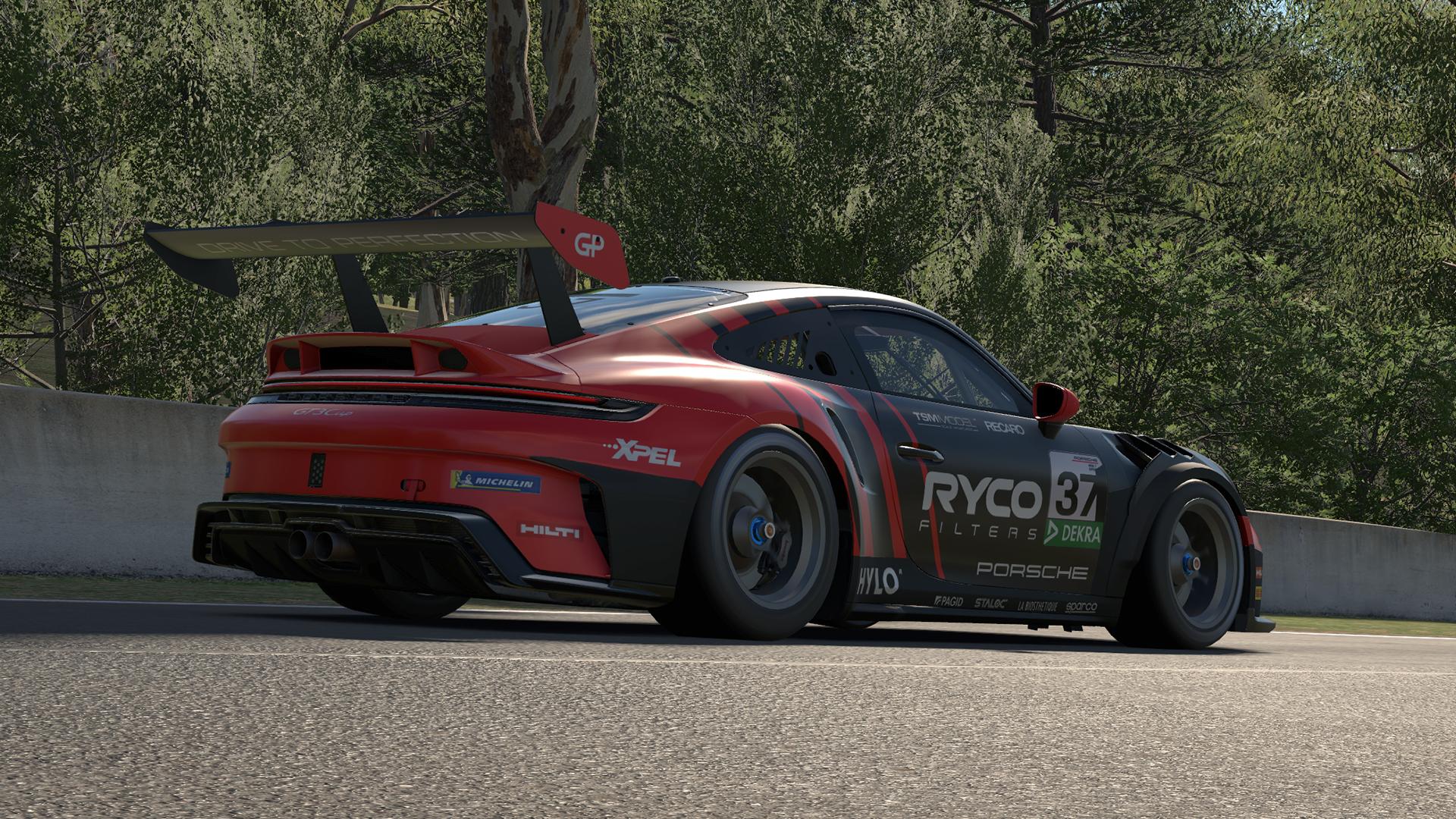 Preview of Porsche 991 Cup (992.2) - Ryco (Red and Black) by Rick Van Put