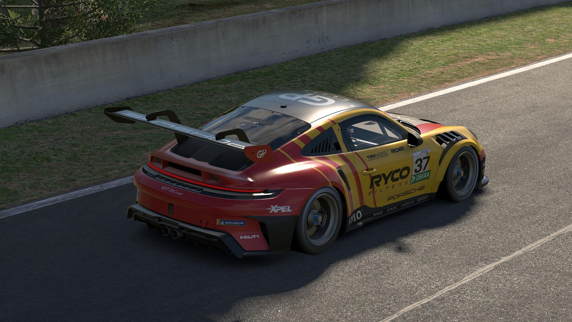 Preview of Porsche 991 Cup (992.2) - Ryco (Red and Yellow) by Rick Van Put