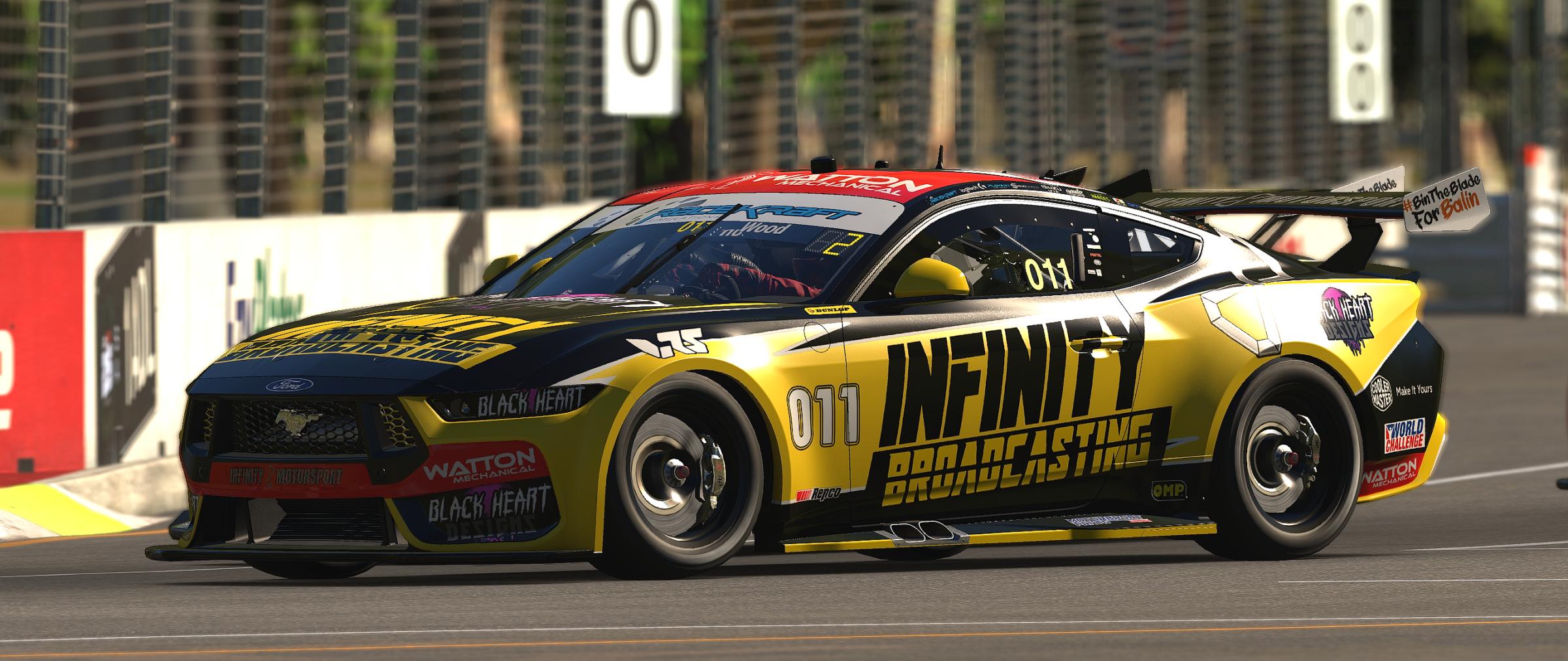 Preview of #011 Infinity Motorsport Infinity Broadcasting Gen 3 Mustang by Hamish Munro