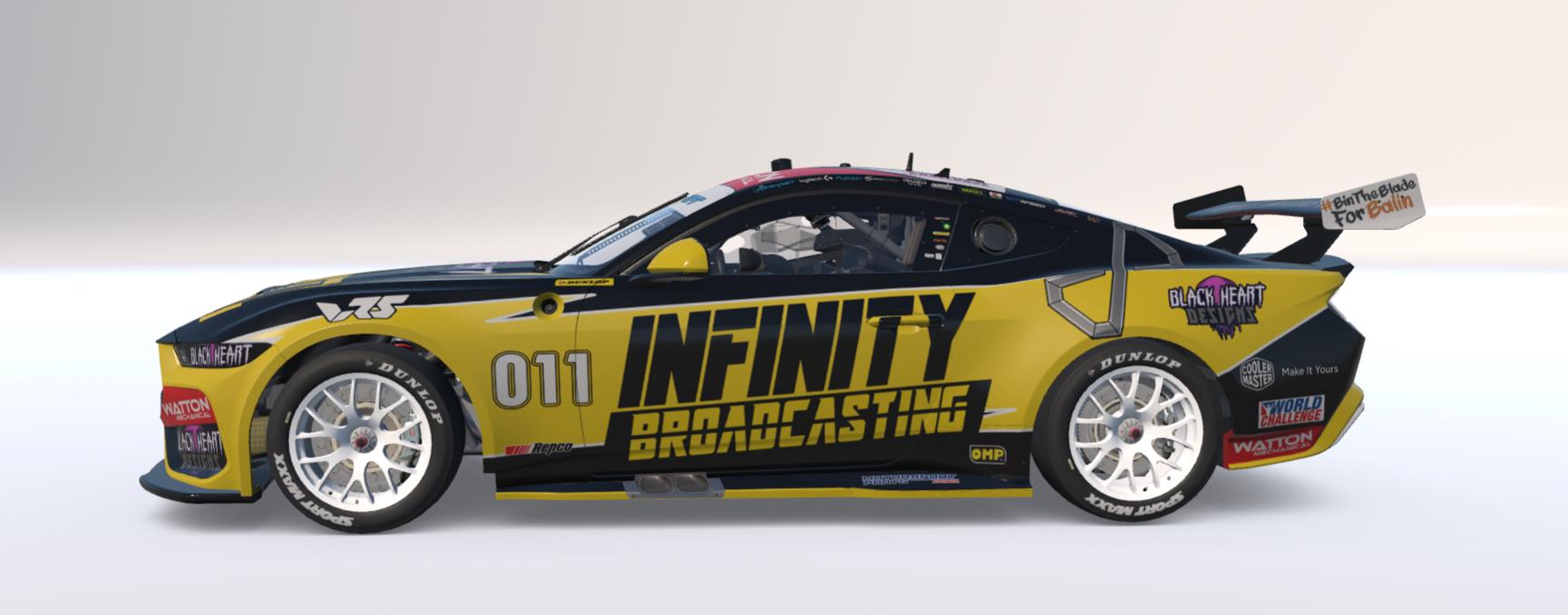 Preview of #011 Infinity Motorsport Infinity Broadcasting Gen 3 Mustang by Hamish Munro