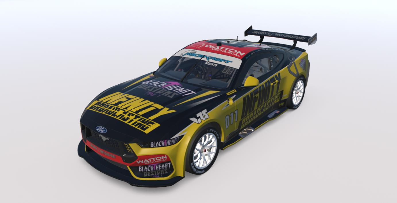 Preview of #011 Infinity Motorsport Infinity Broadcasting Gen 3 Mustang by Hamish Munro