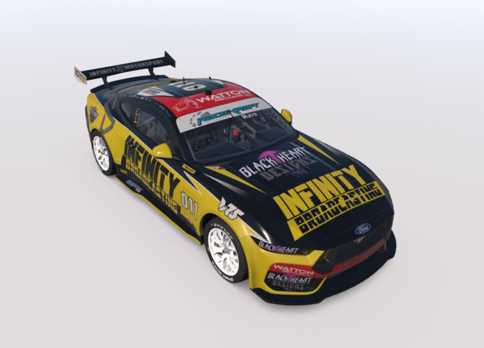 Preview of #011 Infinity Motorsport Infinity Broadcasting Gen 3 Mustang by Hamish Munro