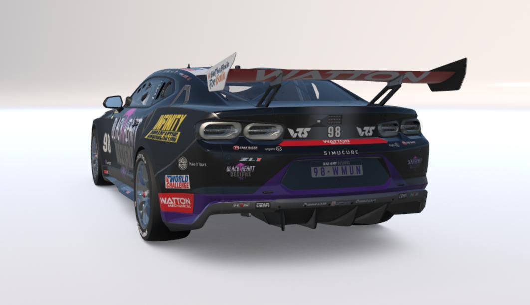 Preview of #98 Infinity Motorsport Black Heart Designs Gen 3 Camaro by Hamish Munro