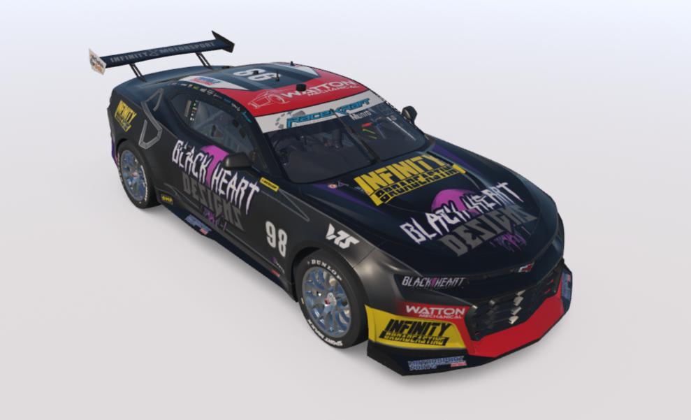 Preview of #98 Infinity Motorsport Black Heart Designs Gen 3 Camaro by Hamish Munro