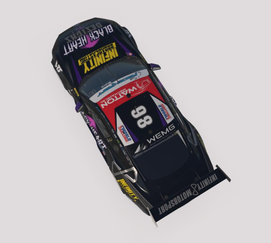 Preview of #98 Infinity Motorsport Black Heart Designs Gen 3 Mustang by Hamish Munro