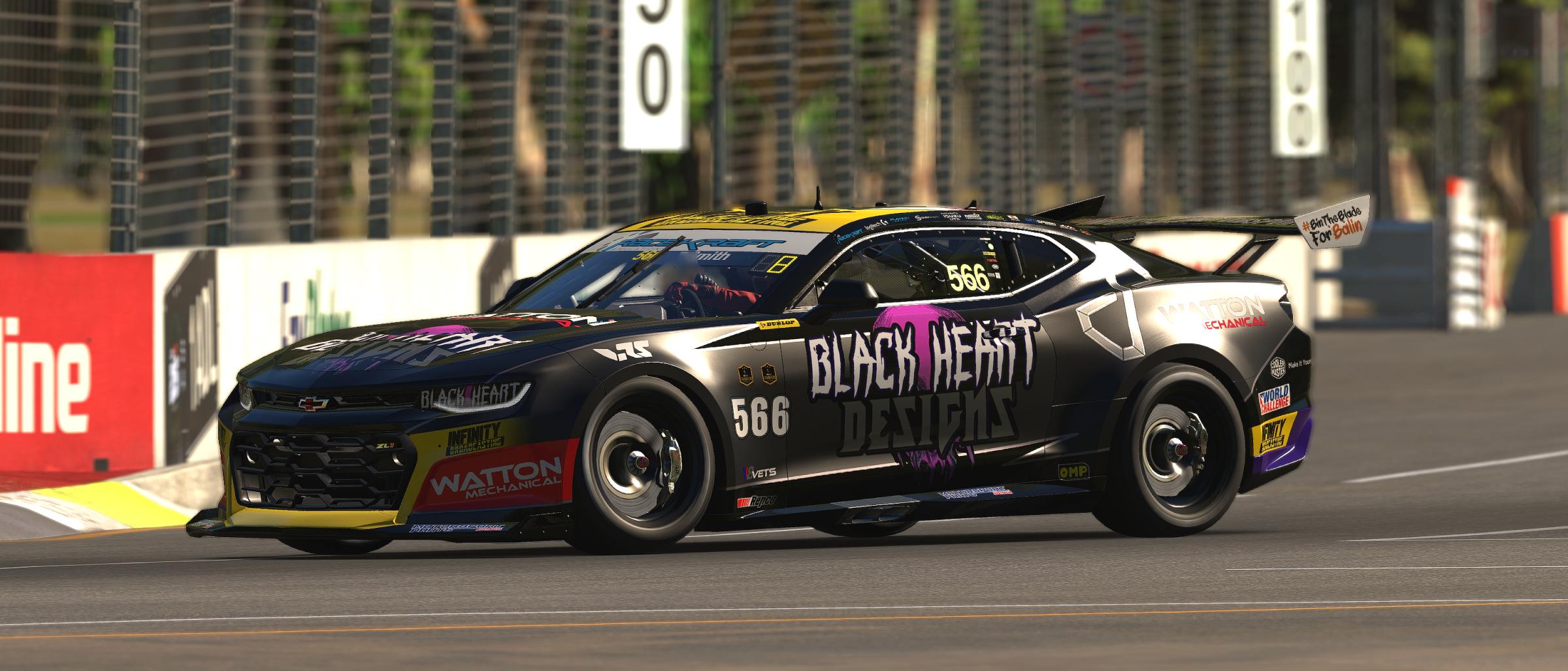 Preview of #566 Infinity Motorsport Black Heart Designs Gen 3 Camaro by Hamish Munro