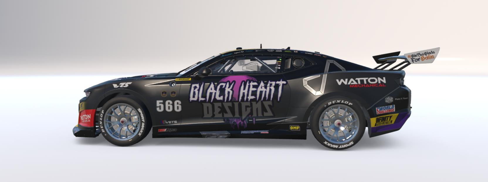 Preview of #566 Infinity Motorsport Black Heart Designs Gen 3 Camaro by Hamish Munro