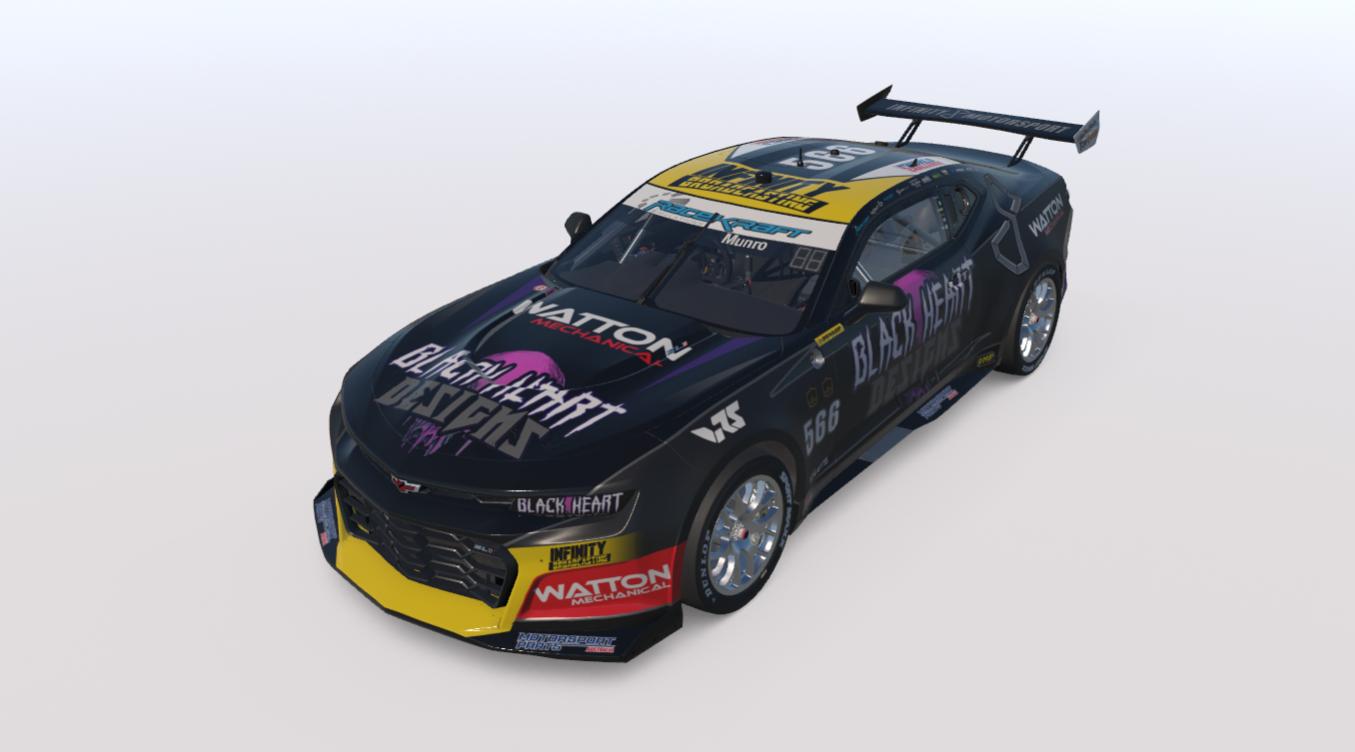 Preview of #566 Infinity Motorsport Black Heart Designs Gen 3 Camaro by Hamish Munro