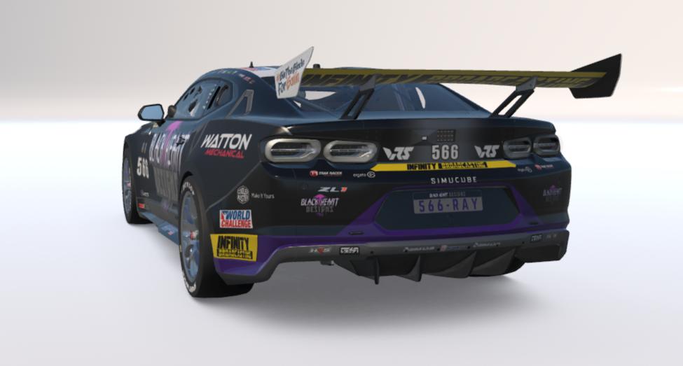 Preview of #566 Infinity Motorsport Black Heart Designs Gen 3 Camaro by Hamish Munro