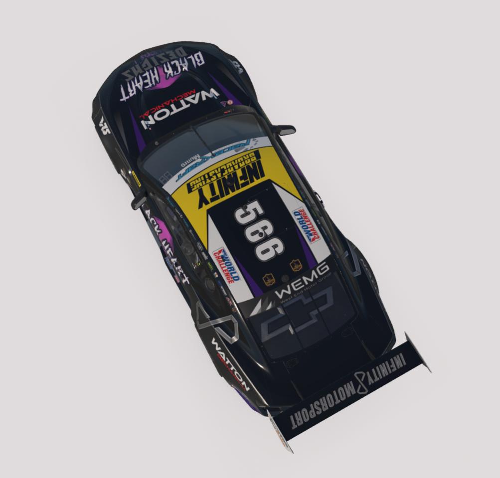 Preview of #566 Infinity Motorsport Black Heart Designs Gen 3 Camaro by Hamish Munro