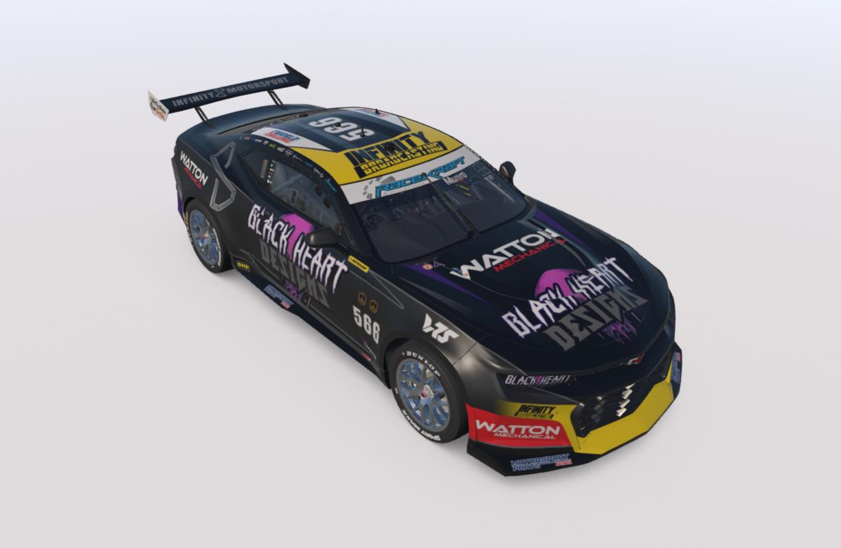 Preview of #566 Infinity Motorsport Black Heart Designs Gen 3 Camaro by Hamish Munro