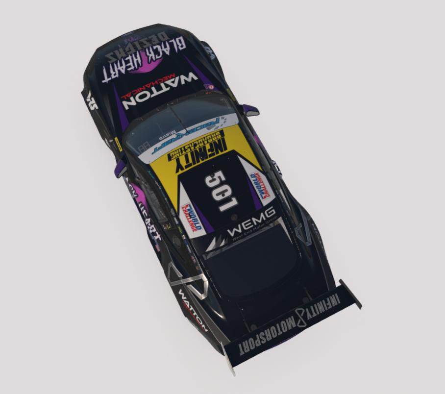 Preview of #501 Infinity Motorsport Black Heart Designs Gen 3 Mustang by Hamish Munro