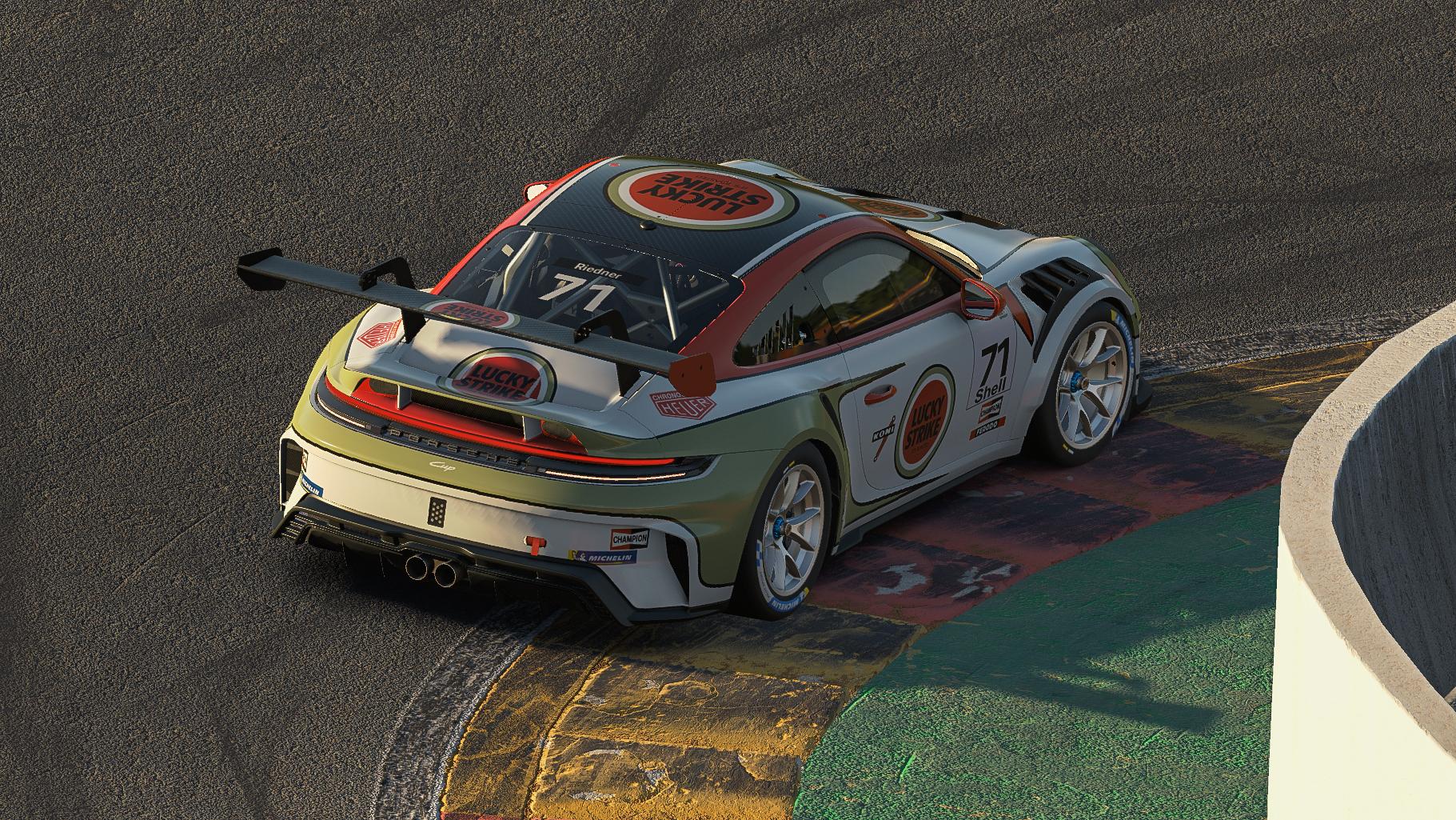 Preview of Porsche 992 2 Cup Lucky Strike by Mike Riedner