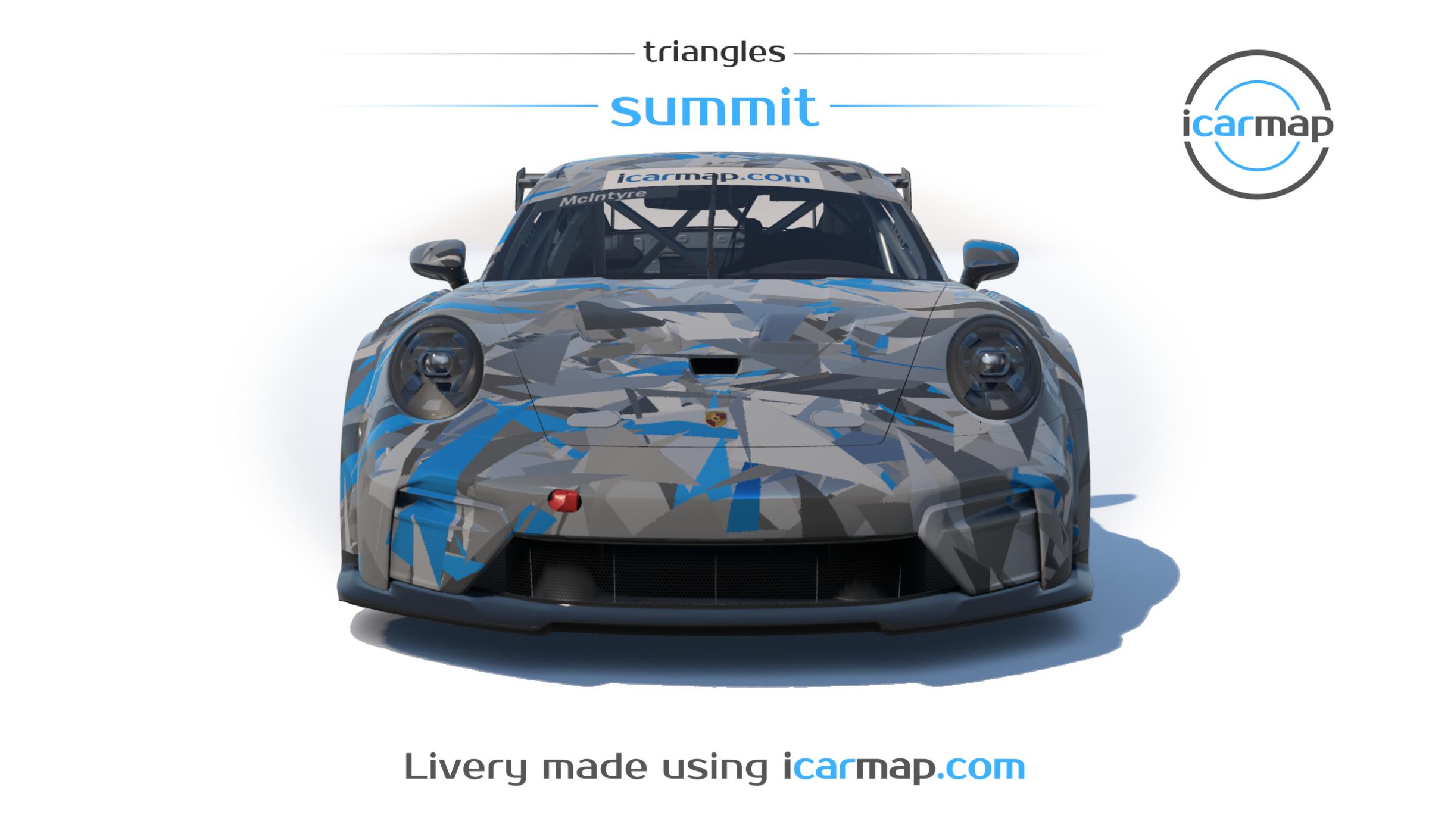 Preview of Triangles - Summit (Porsche 911 Cup (992.2)) by Will M.