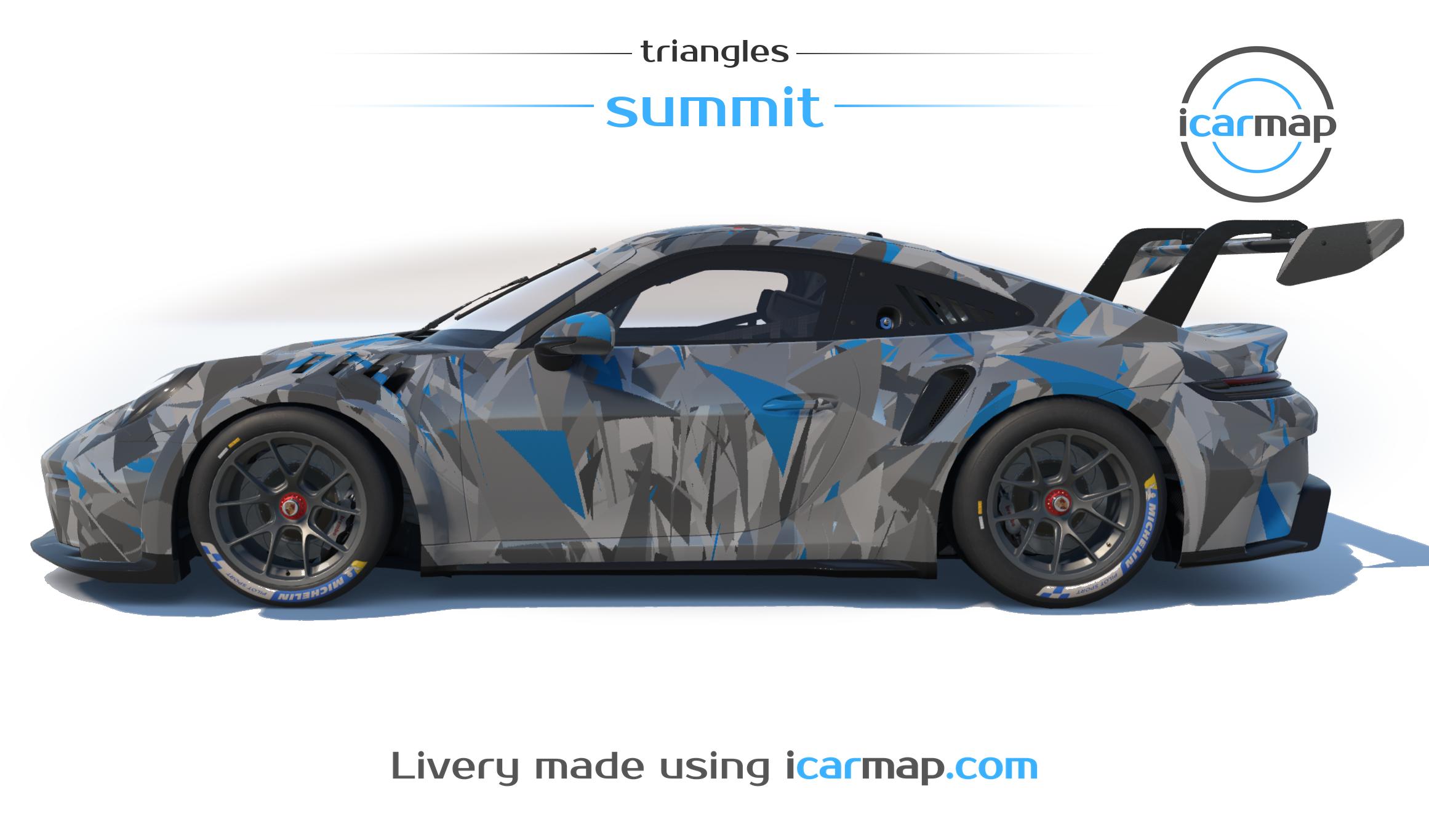 Preview of Triangles - Summit (Porsche 911 Cup (992.2)) by Will M.