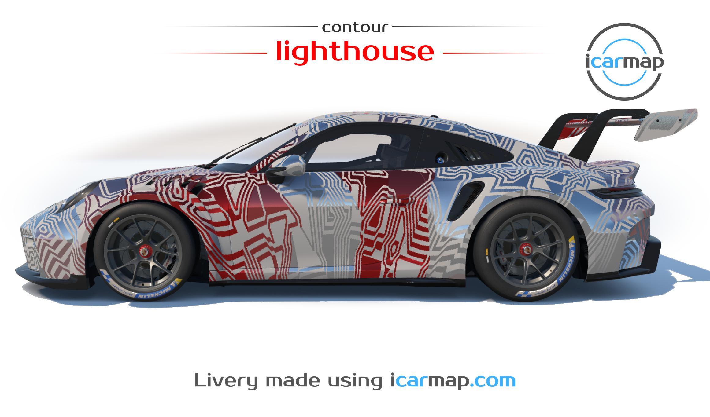Preview of Contour - Lighthouse (Porsche 911 Cup (992.2)) by Will M.