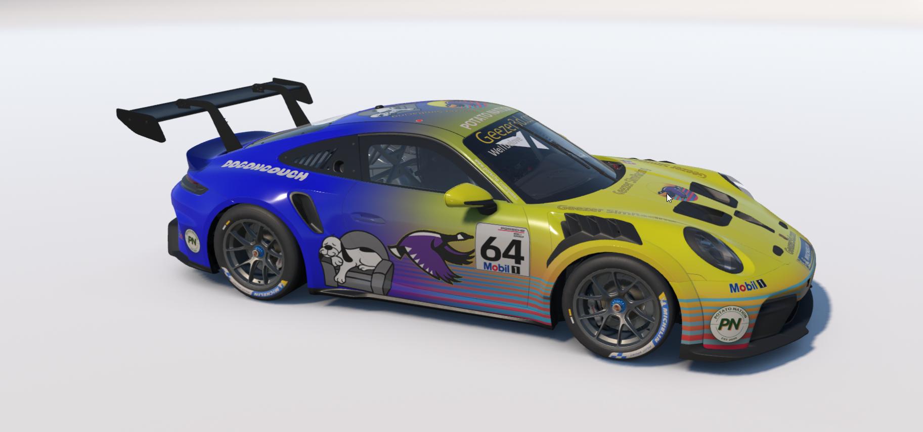 Preview of Geezer 3d and Dogoncouch Porsche by Justin Wellbelove