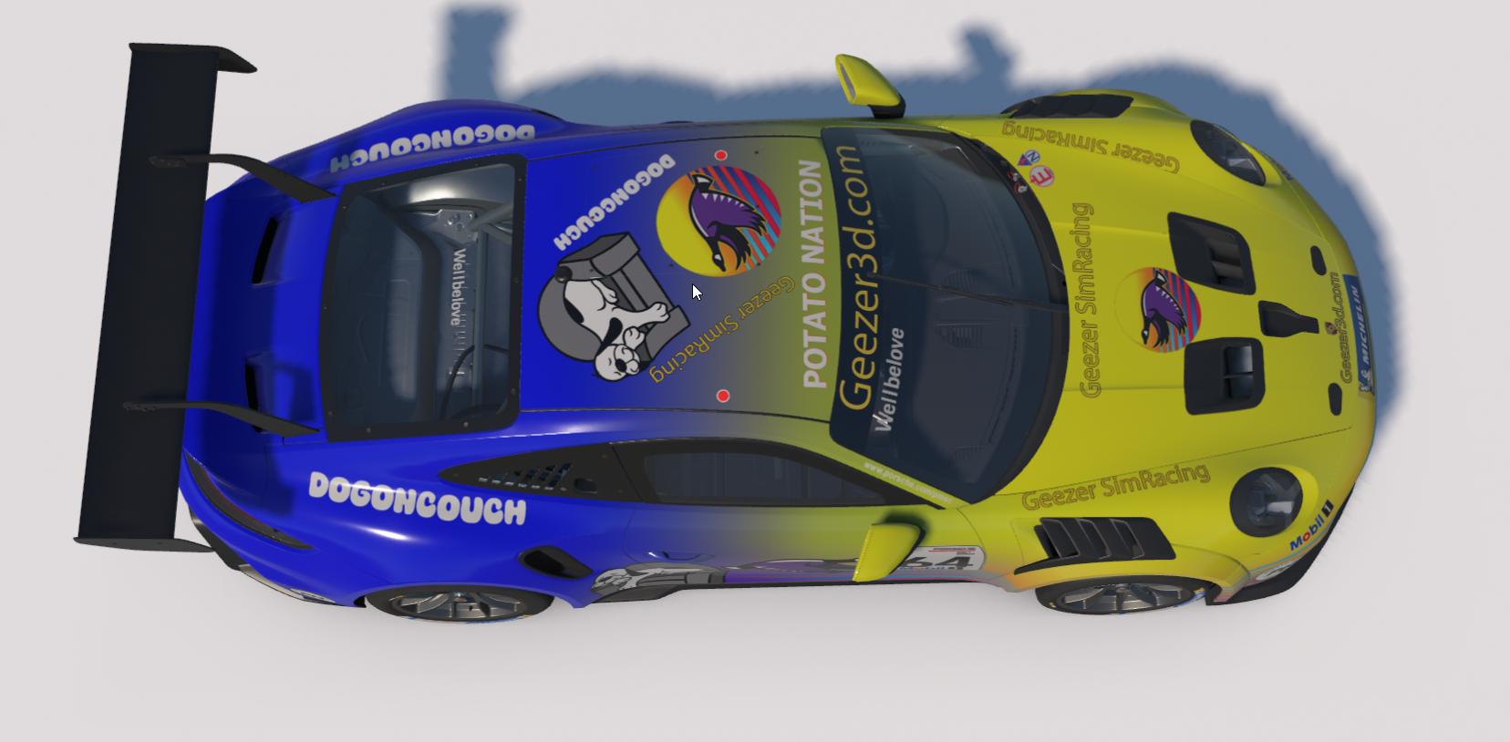 Preview of Geezer 3d and Dogoncouch Porsche by Justin Wellbelove