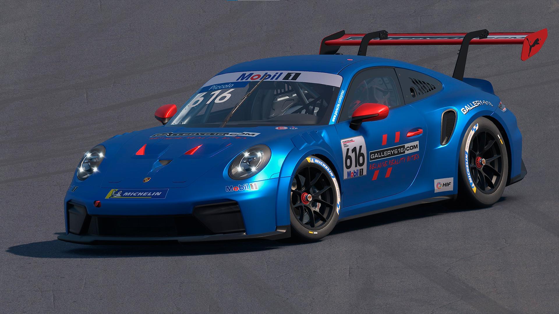 Preview of Gallery 616 Porsche 911 Cup (992.2) metalic blue (public version). by Frank Piccolo