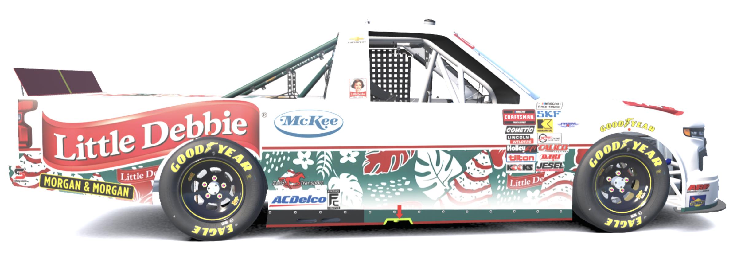 Preview of Little Debbie Christmas Tree Silverado *SIMSTAMP* by Sam Ballard Jr