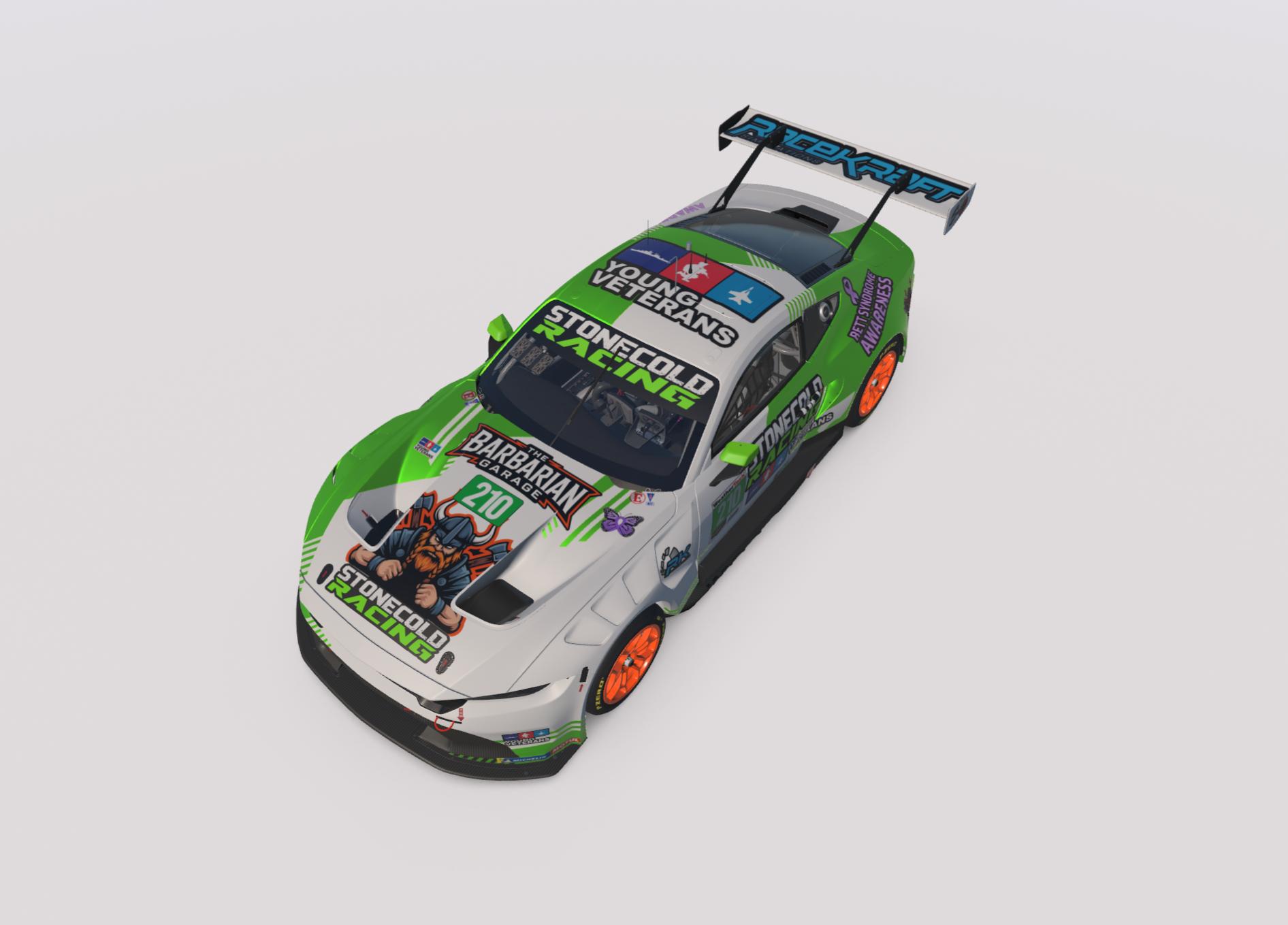 Preview of Ford Mustang GT3 - Stonecold White by Conan L.