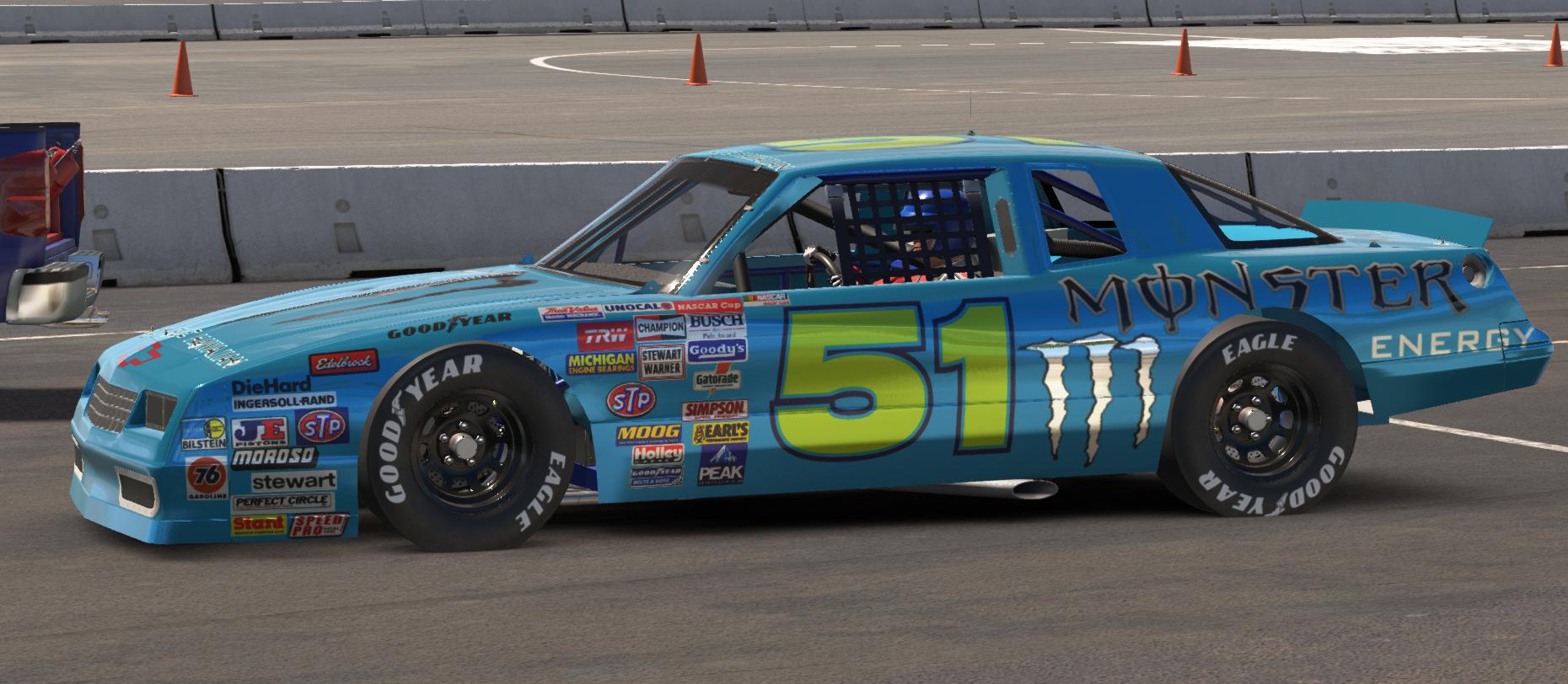 Preview of 2025 Monster Energy Blue Hawaiian by Tyler V Reed
