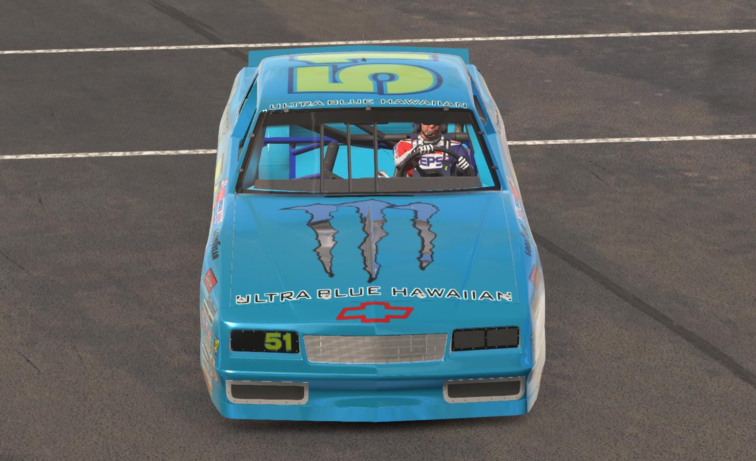 Preview of 2025 Monster Energy Blue Hawaiian by Tyler V Reed