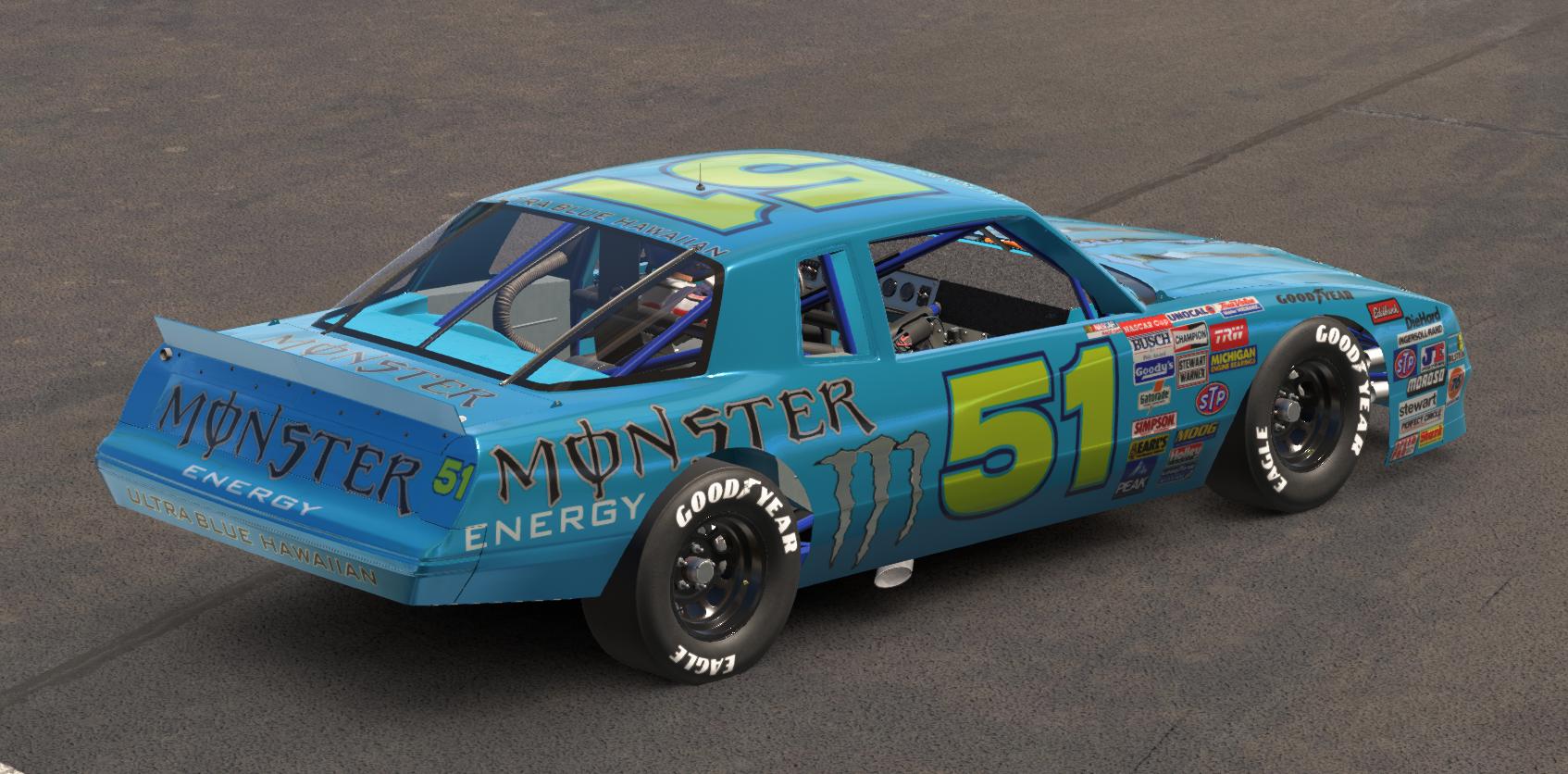 Preview of 2025 Monster Energy Blue Hawaiian by Tyler V Reed