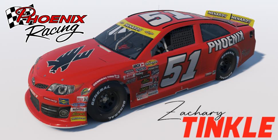 Preview of Fantasy #51 Phoenix Racing / Phoenix Construction (Red) by Zachary Tinkle