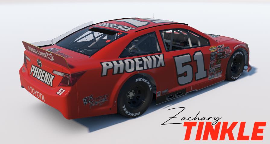Preview of Fantasy #51 Phoenix Racing / Phoenix Construction (Red) by Zachary Tinkle