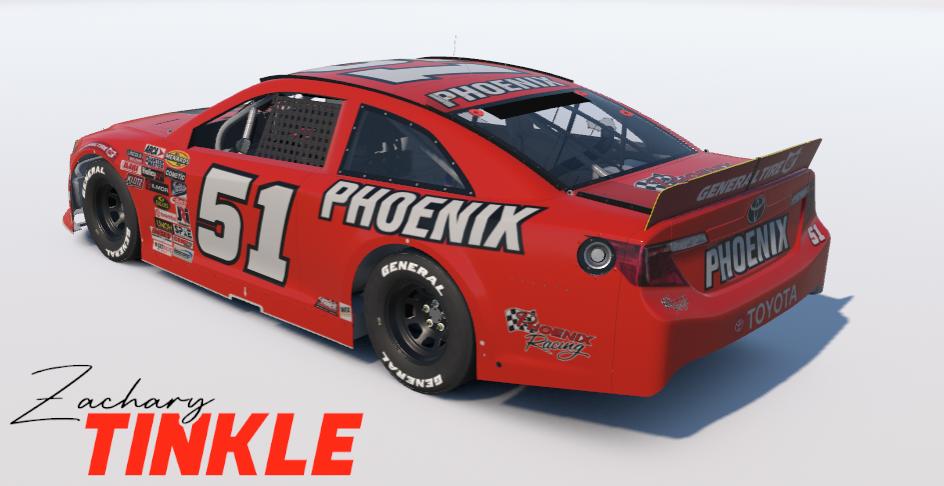 Preview of Fantasy #51 Phoenix Racing / Phoenix Construction (Red) by Zachary Tinkle