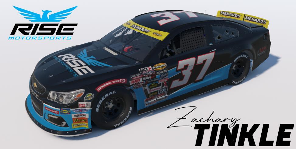 Preview of fictional RISE Motorsports #37  by Zachary Tinkle