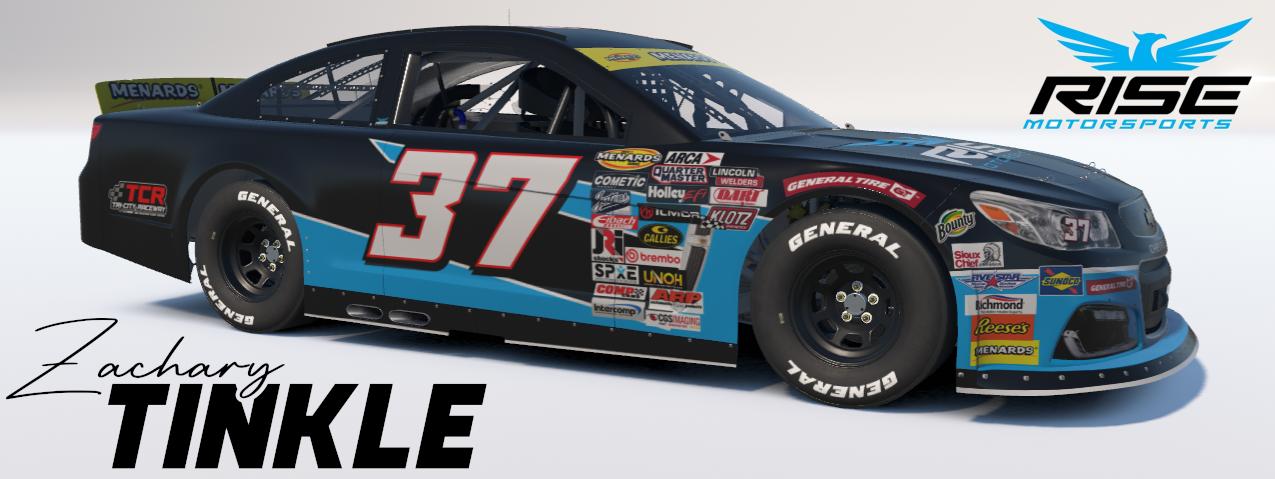 Preview of fictional RISE Motorsports #37  by Zachary Tinkle