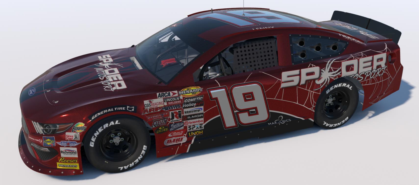 Preview of Spyder Motorsport ARCA Ford Mustang by Scott R Leonard
